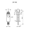 VERROUILLAGE DISJONCTEUR 11MM