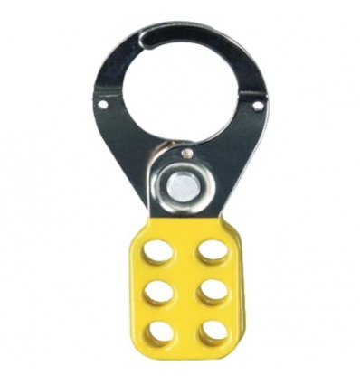 Pince pour cadenas de consignation en Ø 25.4 coloris jaune