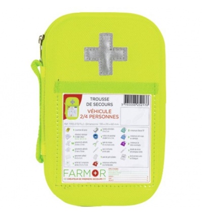 Kit de renouvellement trousse véhicule - 2/4 personnes