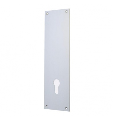 PLAQUE RECTANGLE ALU 250X70