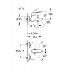 Mitigeur baindouche Grohe Eurosmart Cosmopolitan