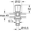 Robinet de bidet Grohe Costa L