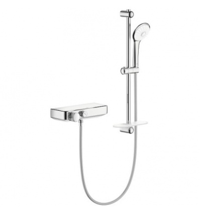 Ensemble de douche Grohtherm SmartControl douchette Euphoria 110