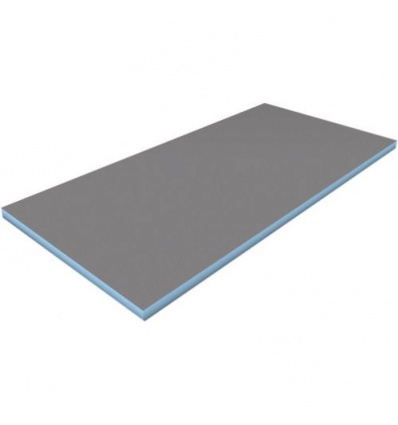 Panneau de construction étanche Wedi en polystyrène extrudé XPS 1250 x 600 mm - épaisseur 6 mm