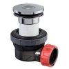 Bonde de lavabo compact avec siphon "gain de place" D32 Quick-Clac