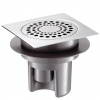 Siphons de sol Délabie avec grille inviolable inox 683001