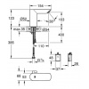 Mitigeur de lavabo infrarouge Grohe Bau cosmopolitan E