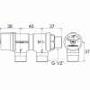 Mitigeur thermostatique de sécurité pour lavabo 29007