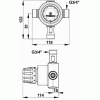 Mitigeur thermostatique centralisé PRESTOTHERM 84 litres