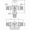 Mitigeur thermostatique centralisé Compact mâle 20x27 MMV-C