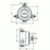 Mitigeur thermostatique centralisé Trubert 20x27 T9107B