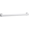 Barre dappui droite ARSIS 600 mm blanc/chromé mat