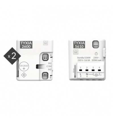 Pack va-et-vient sans fil sans neutre Tyxia 511