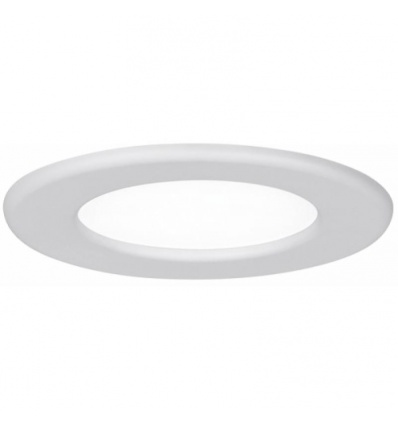 Spot LED encastré 12W 4000K chromé Ø170