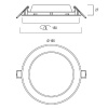 START eco Flat Sylvania DOWNLIGHT IP 20 0053917