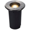 Spot encastré extérieur de sol rond Solasto inox 304 GU10 IP67