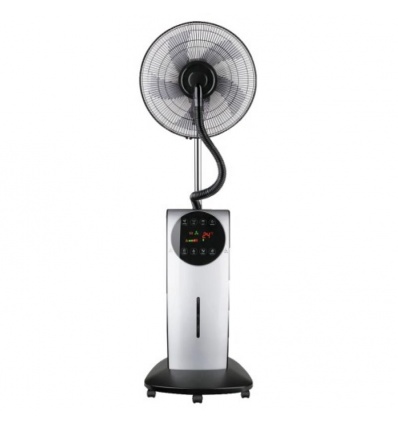 Ventilateur brumisateur sur pied 3 vitesses VB 02 gris noir