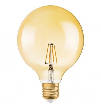 Lampe LED globe vintage 1906 2,5W E27 2500°K non gradable