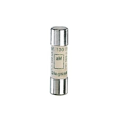 Cartouche industrielle cylindrique typeaM 10x38mm sans voyant 6A