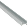 Profil aluminium MEC-1 en applique et MEC-2 encastré 3 mètres