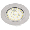 Spot LED à encastrer CRUX IN lumière froide 1,8W 220V (pas besoin de transfo) finition alu câble 1,50m en fiche AMP