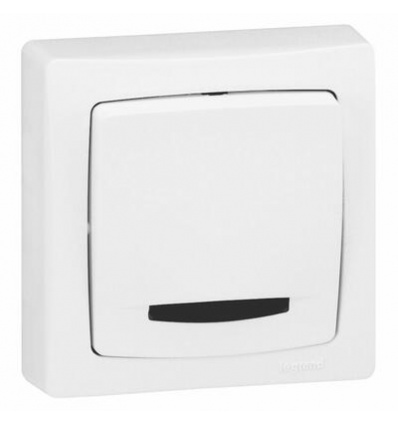 Interrupteur vaetvient Legrand ASL pour appareillage saillie 250 V 086017