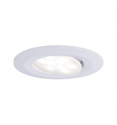 Spot encastré LED Calla rd orient 6,5W 230V 4000K chromé mat