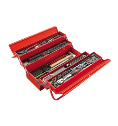 Composition de 113 outils avec caisse de maintenance Sam Outillage CP113BOXZ