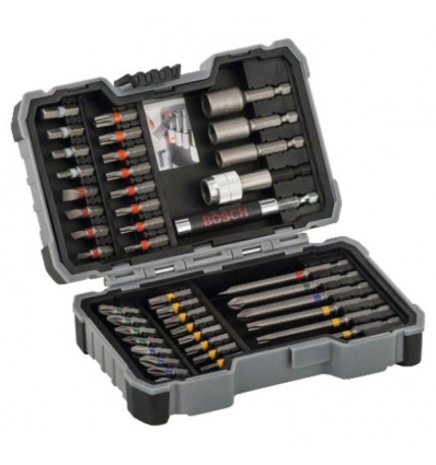 Coffret de 43 embouts de vissage - Bosch - 2607017164