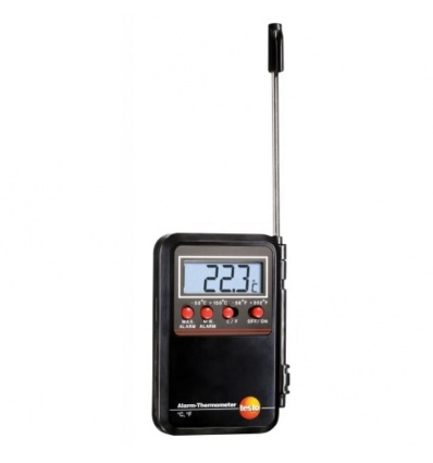 Mini-thermomètre alarme avec minimum/maximum.