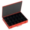 COFFRET RANGEMENT 335 X 250 X 53 - 18 CASIERS THERMOFORMES