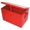 COFFRE DE CHANTIER 550 X 350 X 350 SANS PLATEAU - ROUGE