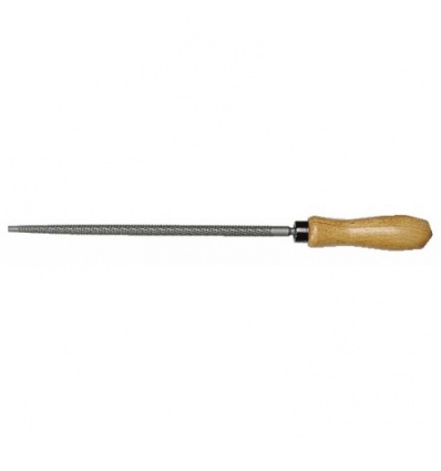 Râpes rondes moyenne piqûre avec manche bois 942 L : 150 mm