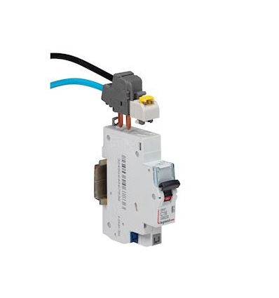 Borne de raccordement pour disj 1PN à connexion automatique 4mm² à 25mm²