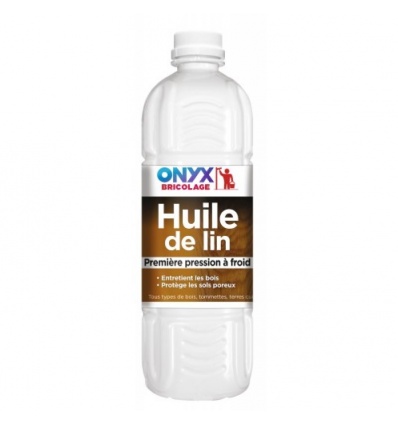 Huile de lin bidon de 1 litre