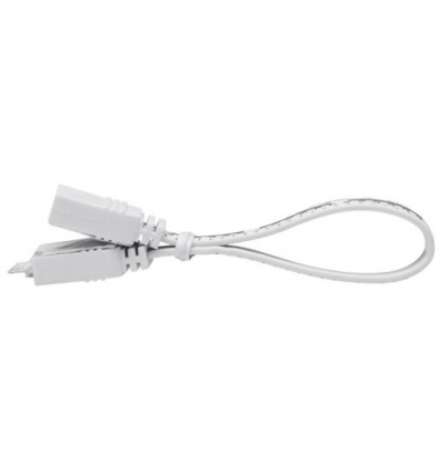 Connecteur souple pour MaxLED 10cm blanc plastique