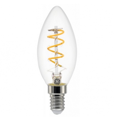 Lampe LED fil Heliax flamme à filament 3,5 W 2200K E14