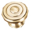 Bouton rond rustique Ø 30 mm laiton vieilli - 1538