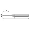 Chasse-goupilles 7F- Ø 1,9 mm