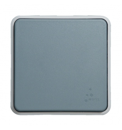 Boutonpoussoir Legrand PLEXO 10 A gris mat 069540