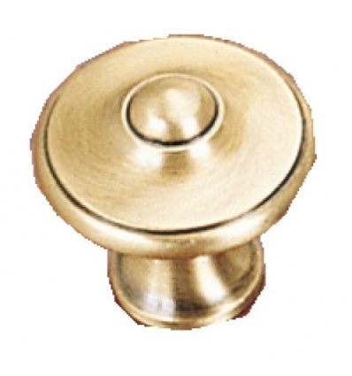 Bouton Lyonnais Ø 28 mm laiton vieilli