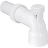 Sortie coudée PVC lavabo Ø 32 mm sortie 40 mm 1C341B