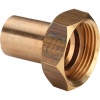 Raccord 2 pièces bronze M15 écrou 6x20 gaz 662264