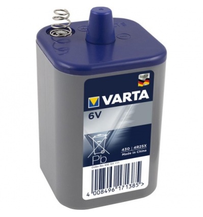 Varta 1 pile 4R25 Saline plastique 6V 7,5Ah