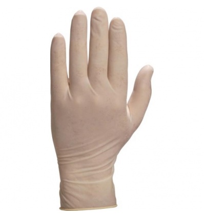 Gants latex à usage unique V1310 - Taille 7/8 boîte de 100 gants