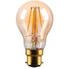 Lampe GLS LED filament ambrée 4W 2700K 380 lm B22