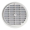 Grille de ventillation Nicoll ronde avec moustiquaire