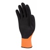 Gants Apollon noir/orange fluo taille 8