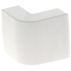 Angle extérieur variable blanc pour moulure 32x15 mm