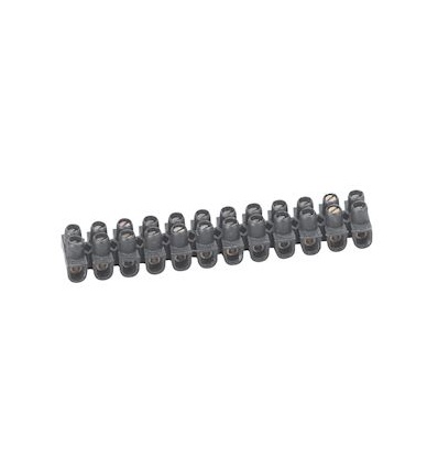 Barrette de connexion Nylbloc avec capacité assignée 10mm² noir